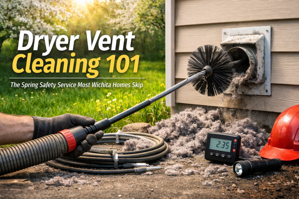 Dryer Vent Cleaning The Spring Safety Service Most Wichita Homes Skip